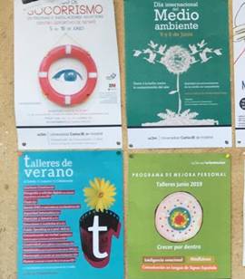 fotos de ejemplos de carteles Sant Just Desvern 
