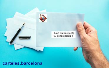 Servicio de nuestra empresa de ensobrado de cartas en Barcelona